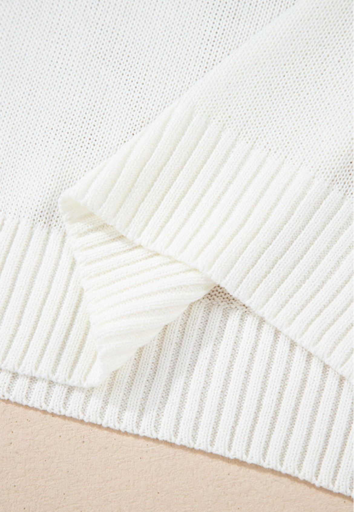 Eyelet Knit Sweater